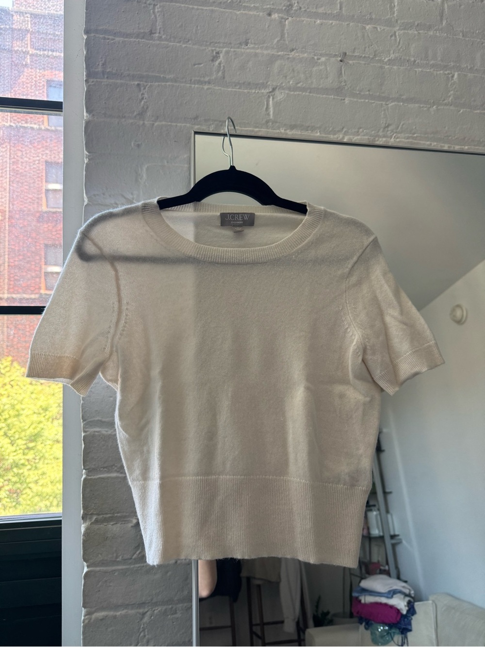 J Crew 100% Cashmere T Shirt